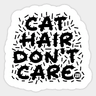 cat hair Sticker